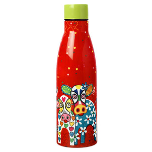 Love Hearts Cow Drink Bottle