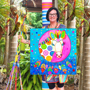 Original Painting - Dream Catcher - Horse