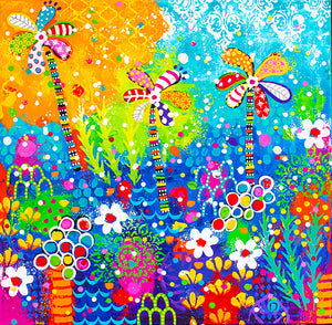 Original Painting - Bangalow Palms