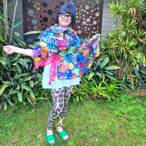 Calm Oasis Leggings + Scarf Bundle