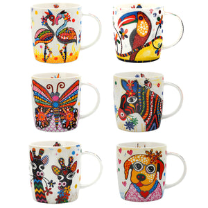 Smile Style & Kaleidoscope Mugs (set of 10)