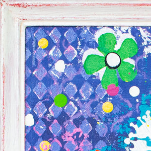 Original Painting - Blooming Beauty Violet