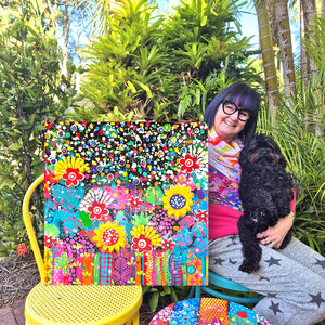 Original Painting - Garden of Dots