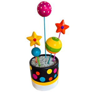 'Starry Pops 2' Vase