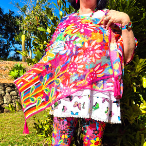 Wildflower Whirl Leggings + Scarf Bundle