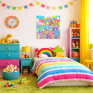 Original Painting -Colourburst Grove