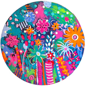 Original Painting - Sparkling Violet