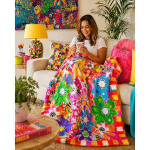 Throw Blanket - Busy Bee