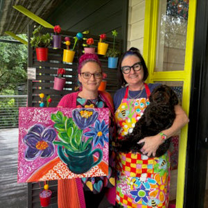 Modern Blooms Art Workshop 17th May 2026