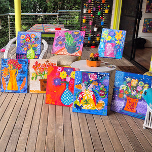 Modern Blooms Art Workshop 17th May 2026