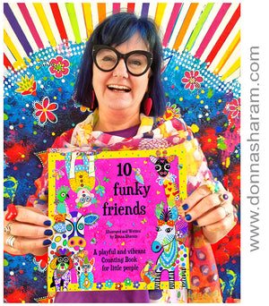10 funky friends Book