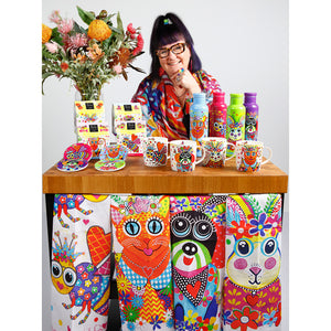 Kaleidoscope Dog Drink Bottle