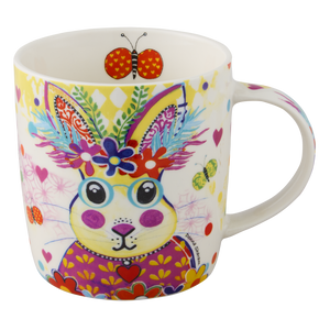 Kaleidoscope Rabbit Mug