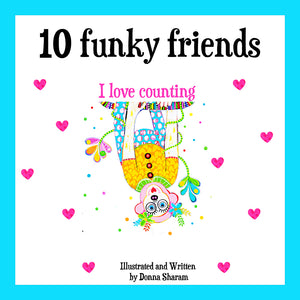 10 funky friends Book