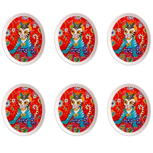 6 Tiger Plates