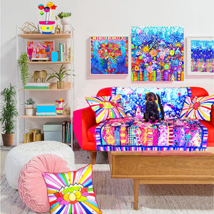 Throw Blanket - Colour Fields