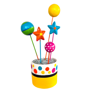'Starry Pops 1' Vase