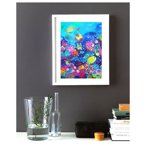 Wall Art Framed Print - Fish Bowl
