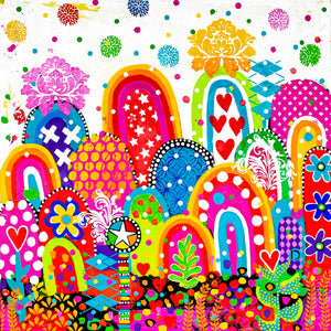 Original Painting - Pergola Paradise