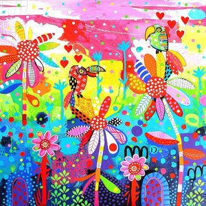 Canvas Wall Art - Sunflower Song