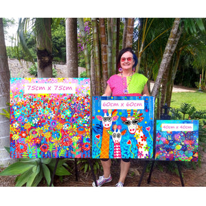 Canvas Wall Art - Amazon in Bloom