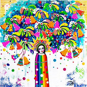 Canvas Wall Art - Angel Trumpet