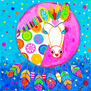 Original Painting - Dream Catcher - Horse