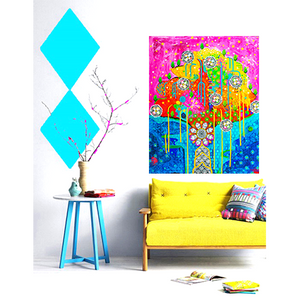 Original Painting - Temple Earth