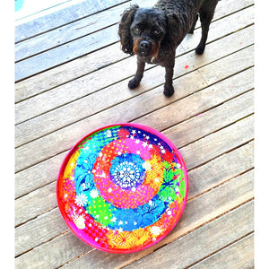 Original Painting - The Painted Tray Magenta