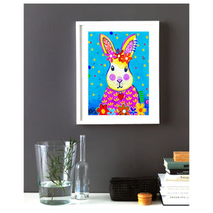 Wall Art Framed Print - Witty Rabbit