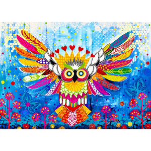 Wall Art Framed Print - Hedwig - Owl