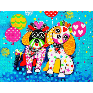 Wall Art Framed Print - Oodles of Love - Cavoodle