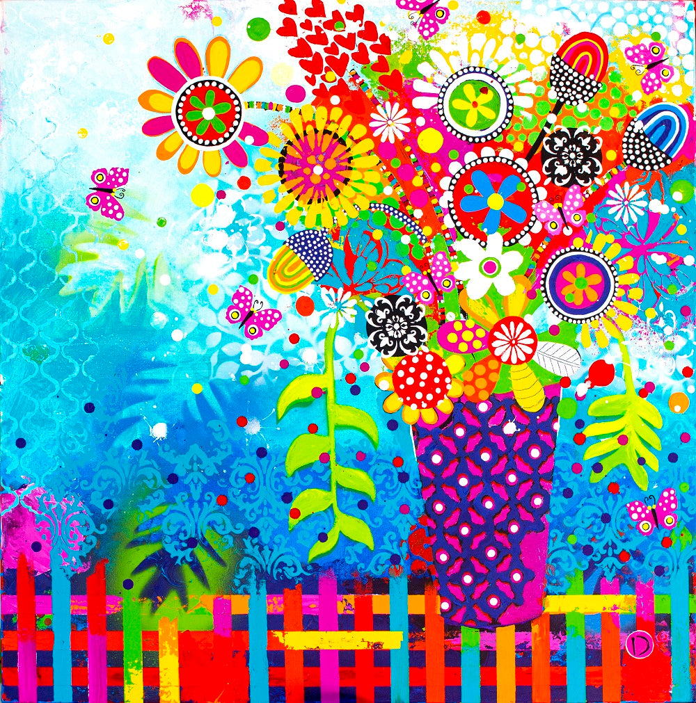 Modern Blooms Art Workshop 17th May 2026