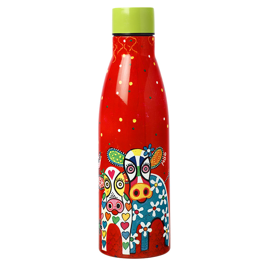 Love Hearts Cow Drink Bottle