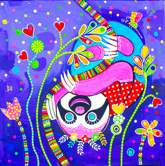 Original Painting - Slow Walker 2 -  Sloth