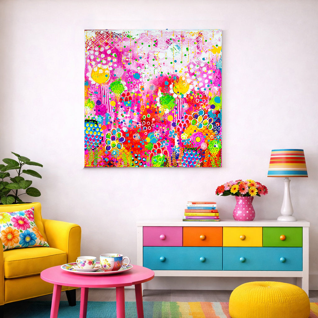 Original Painting - Pretty in Pink