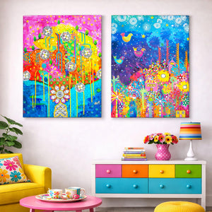 Original Painting - Temple Earth