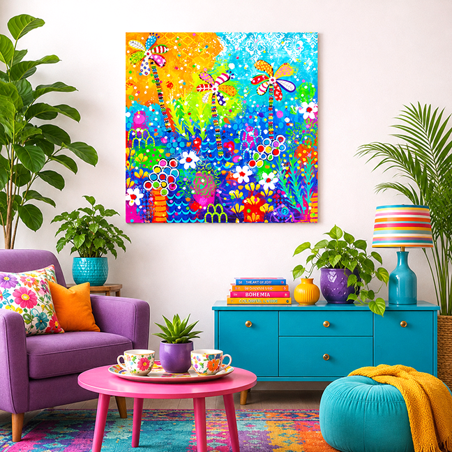 Original Painting - Bangalow Palms