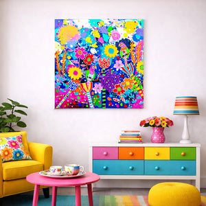 Original Painting - Cloaked in Colour