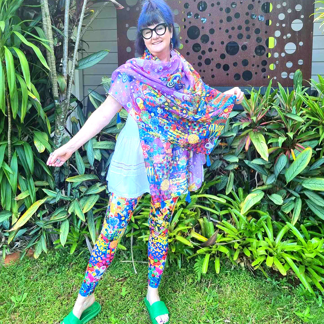 Liquid Sunset Leggings