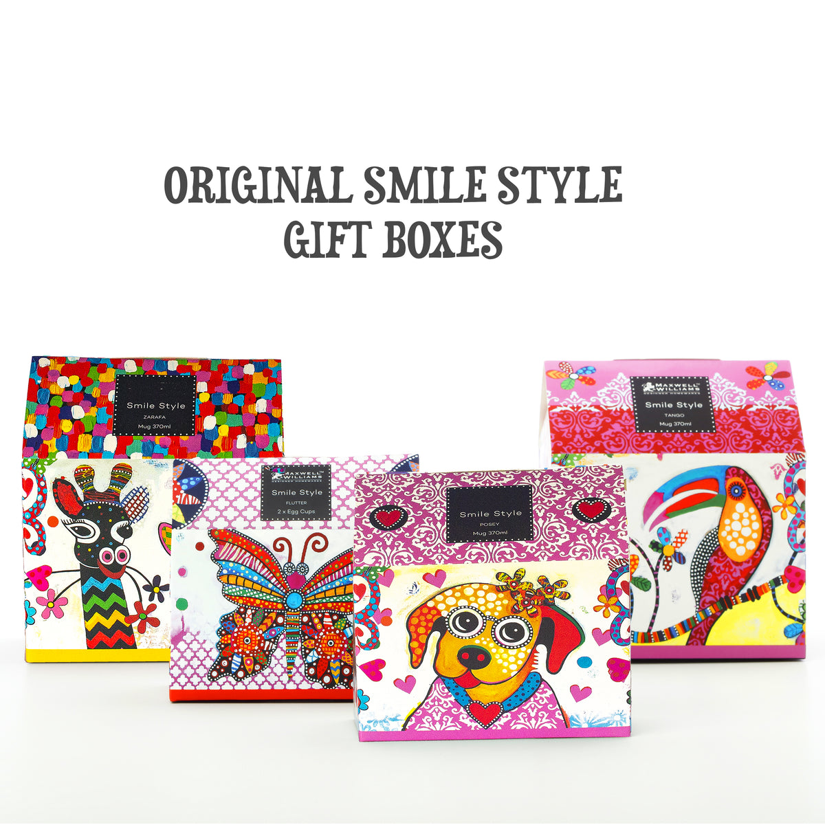 Smile Style & Kaleidoscope Mugs (set of 10)