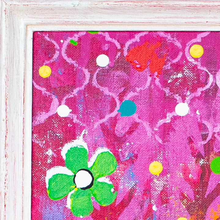 Original Painting - Blooming Beauty Magenta