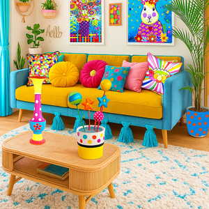 Polka Bloom Vase
