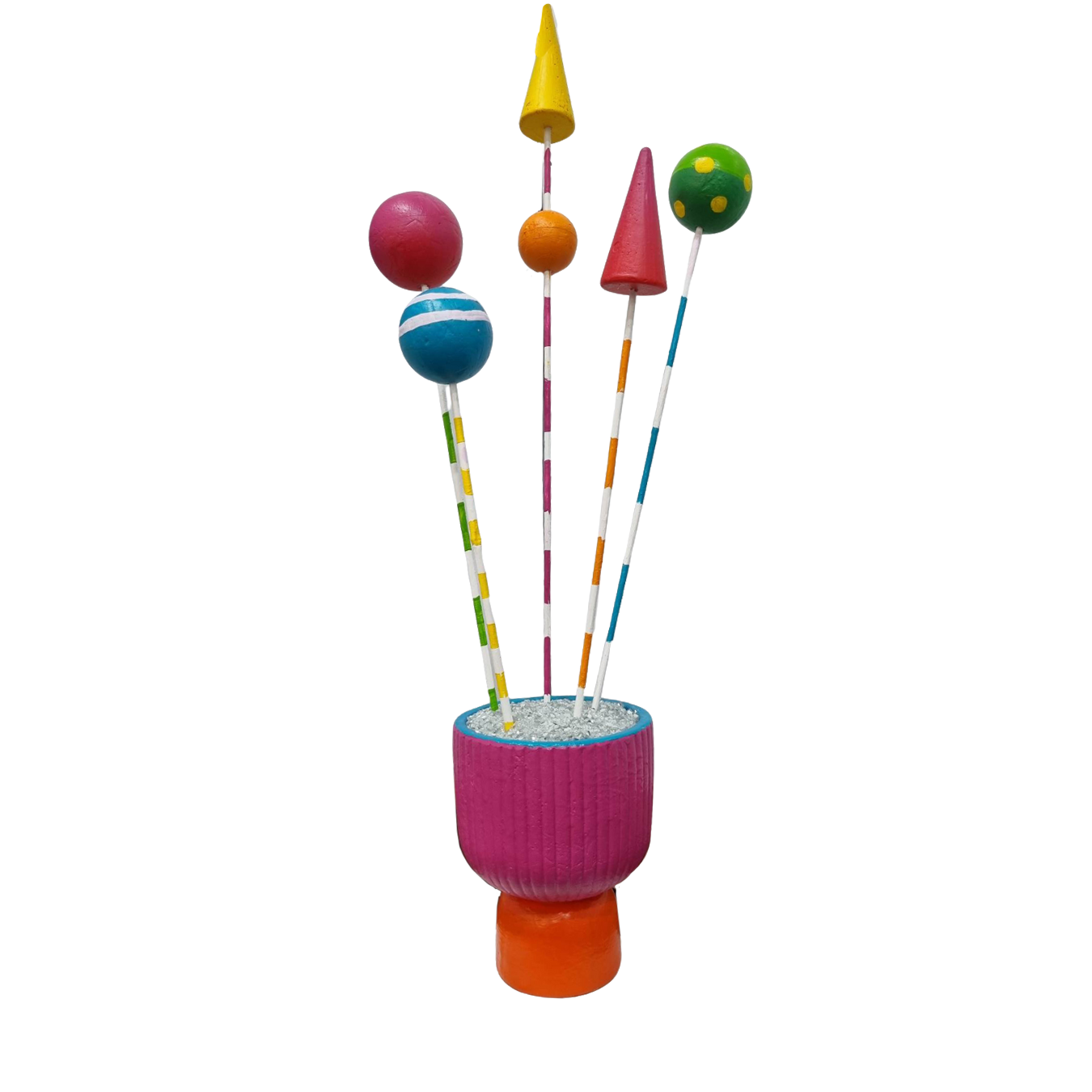 Rainbow Totem Vase