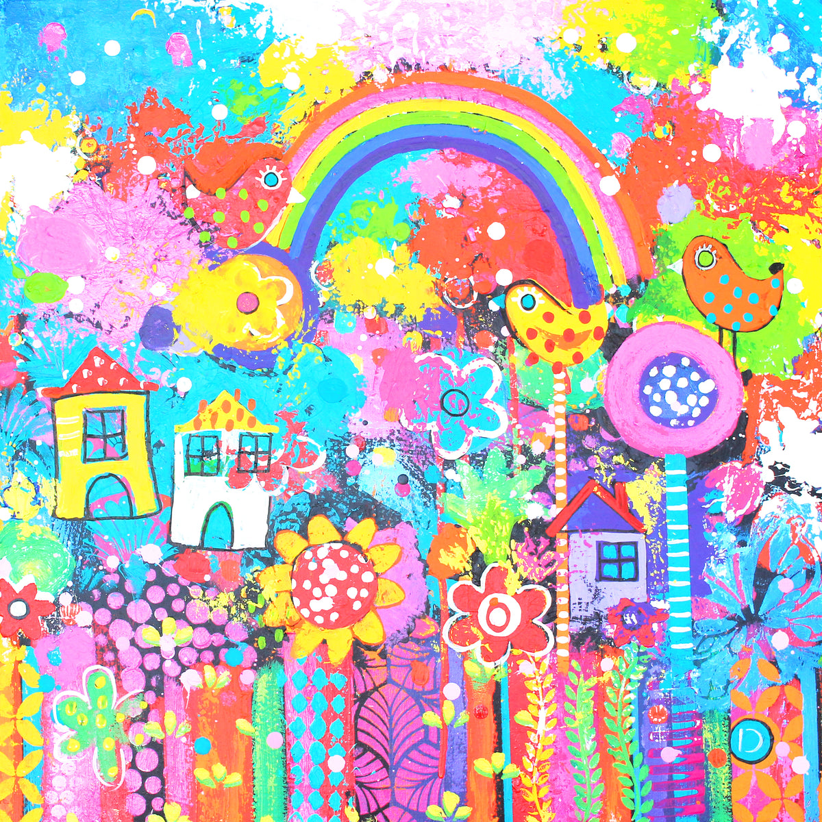 Original Painting -Colourburst Grove