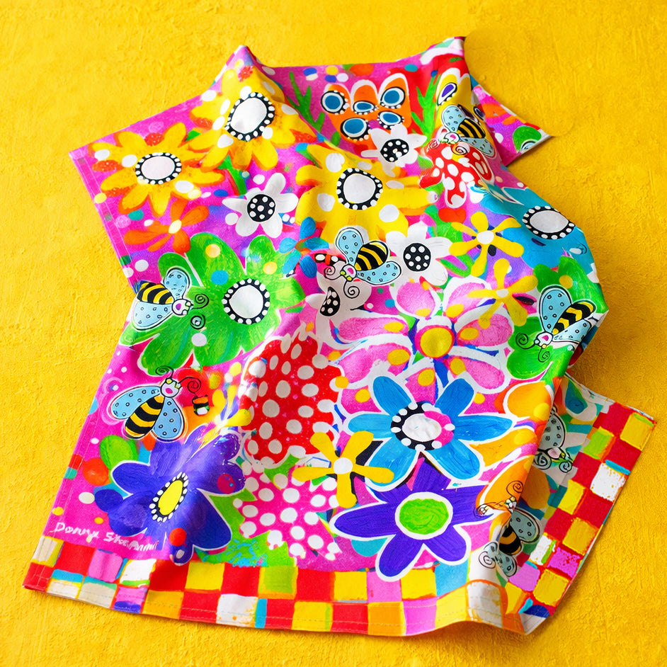 Busy Bees Tea Towel