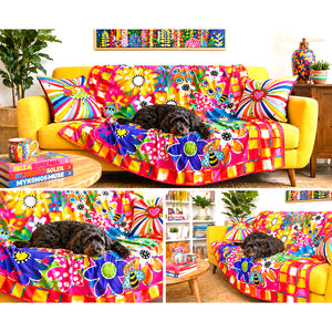 Throw Blanket - Busy Bee