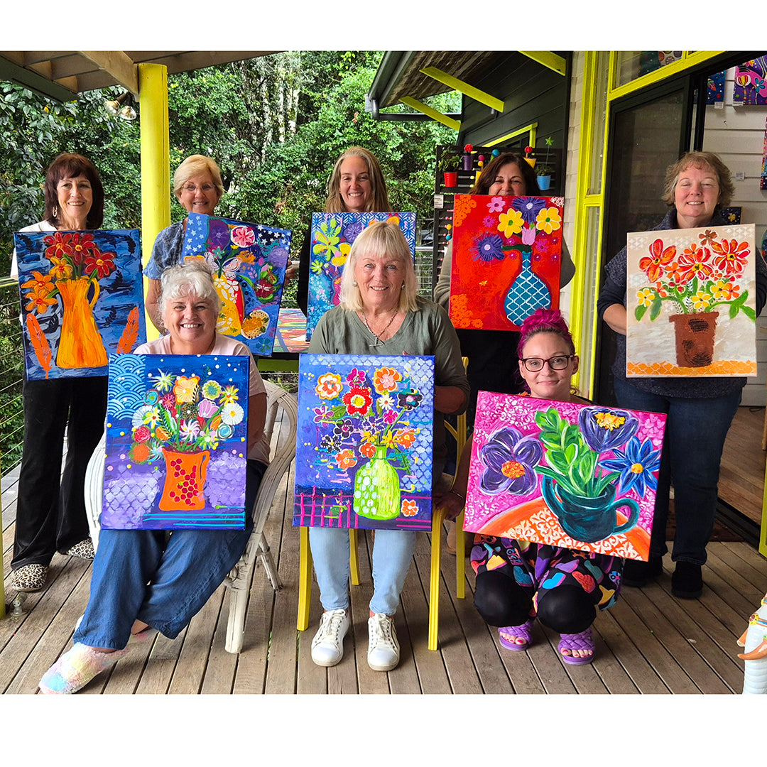Modern Blooms Art Workshop 17th May 2026
