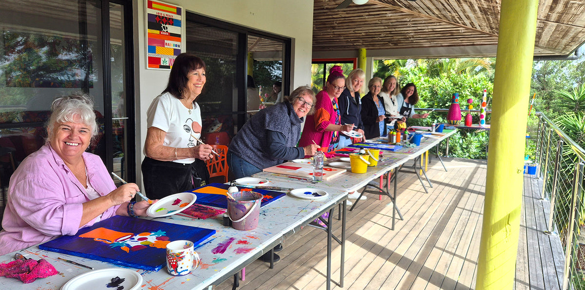 Modern Blooms Art Workshop 17th May 2026