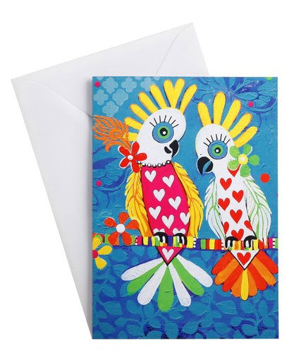 4 Bird Greeting Cards
